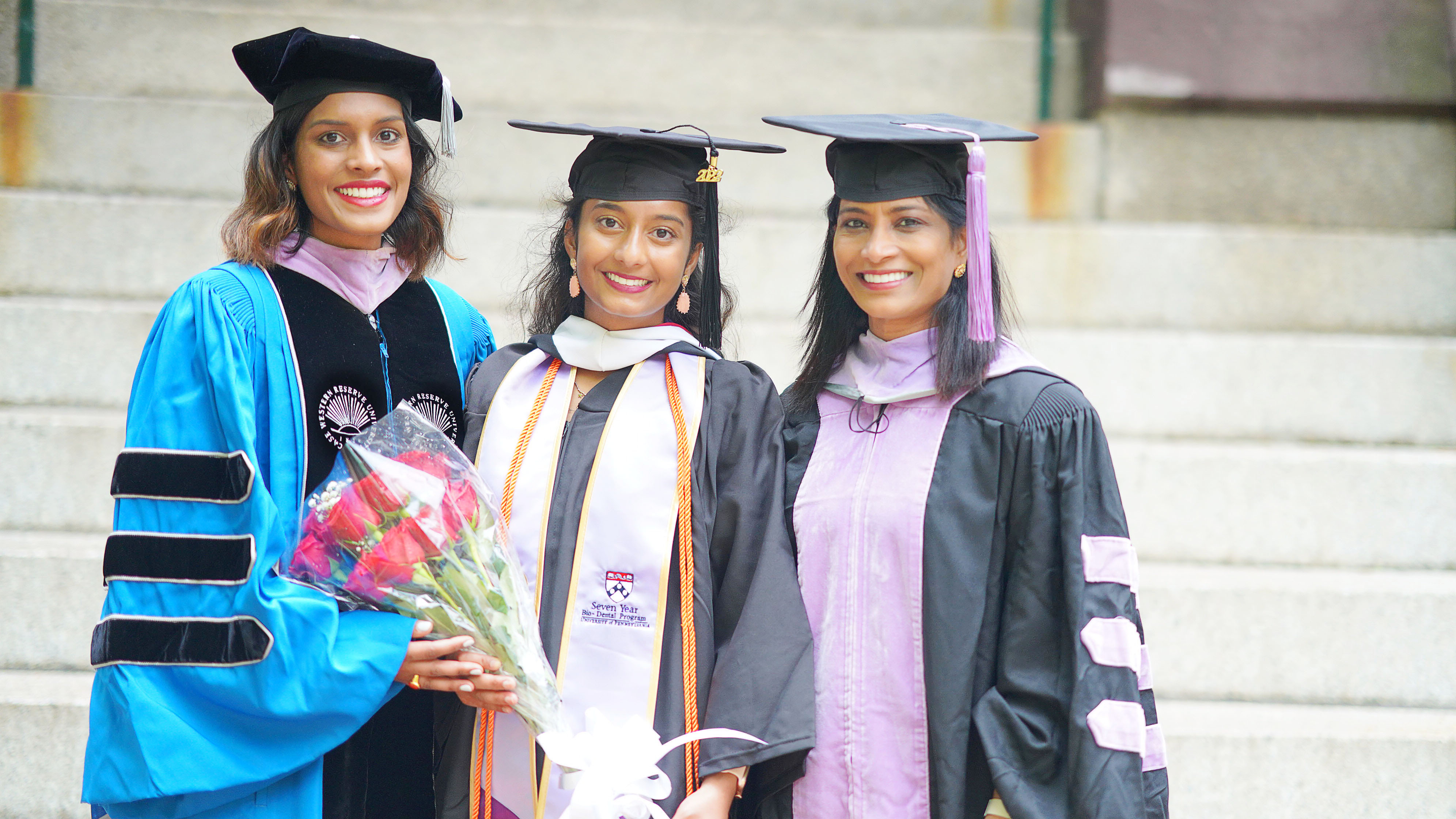 Mother and daughters